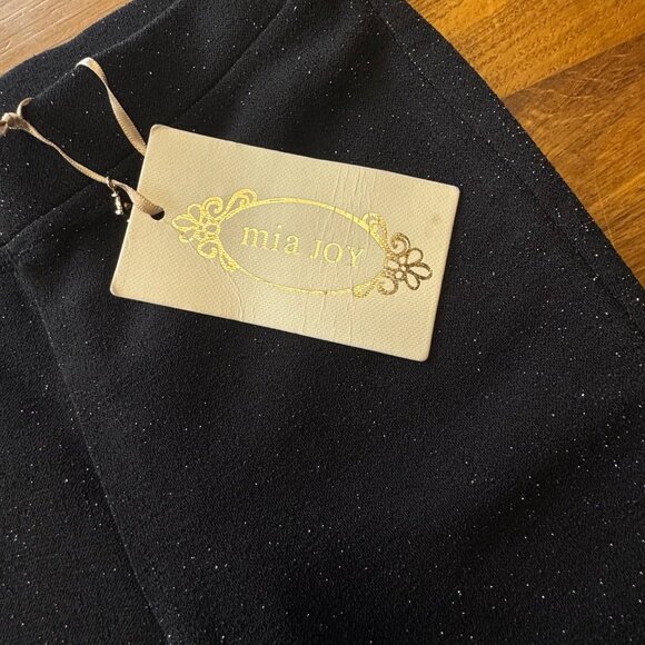 JOYFOLIE MIA JOY Black Glitter Leggings Girls 5 5T NEW Naiya Legging NWT Girl - Picture 7 of 8